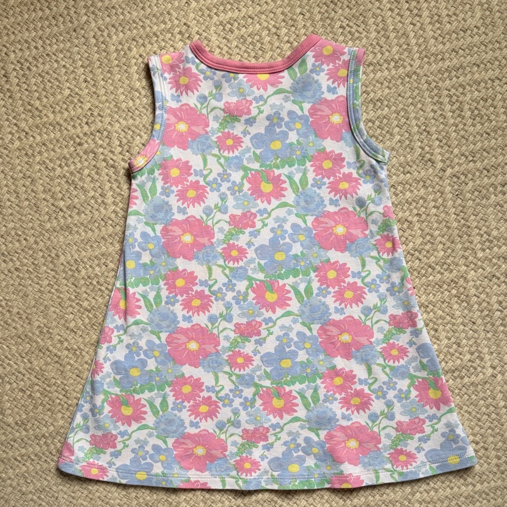 The Beaufort Bonnet Company Floral Dress in Pink and Blue - Picture 4 of 4